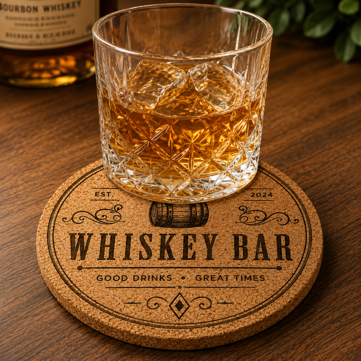 Oak Reserve Cork Coaster