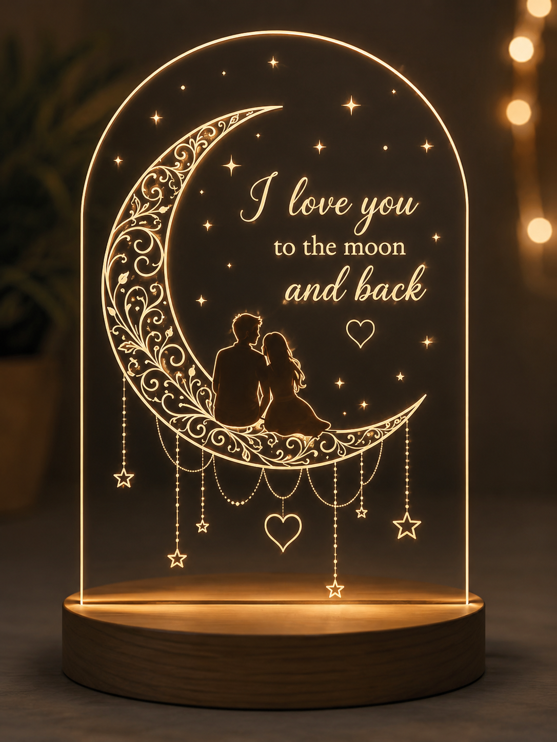 Moonlit Dreams LED Lamp