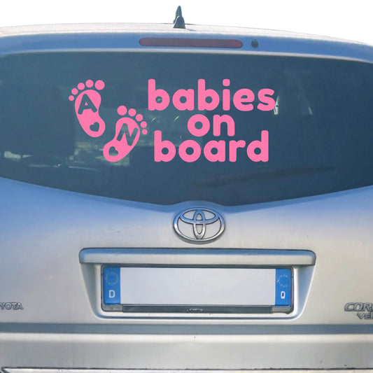 Babies on board personalized