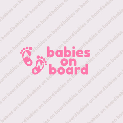 Babies on board personalized