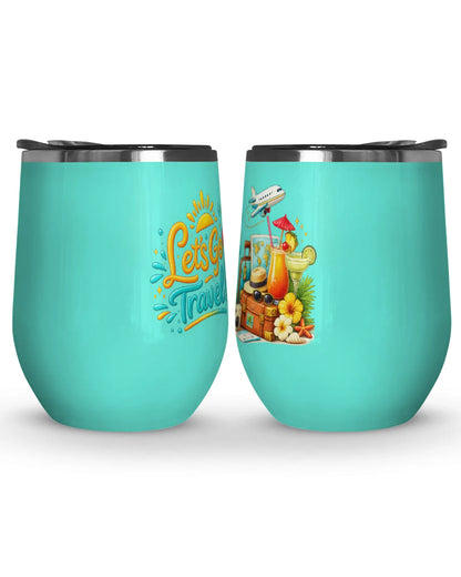 Adventure Awaits – Travel Tumbler 12 oz