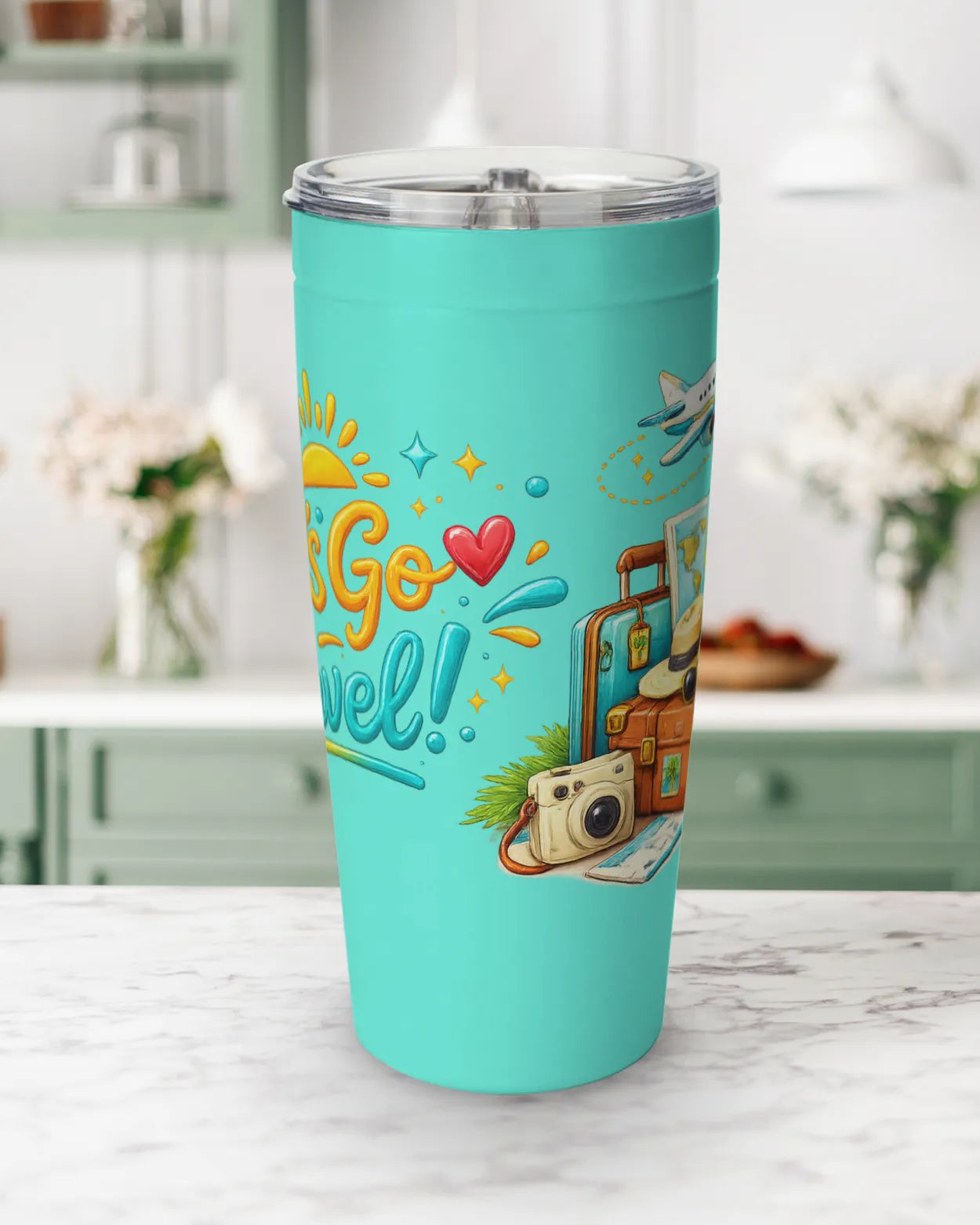 Adventure Awaits – 20oz Travel Tumbler