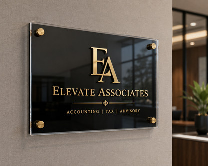 Lumen Edge Office Logo Sign