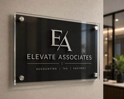 Lumen Edge Office Logo Sign
