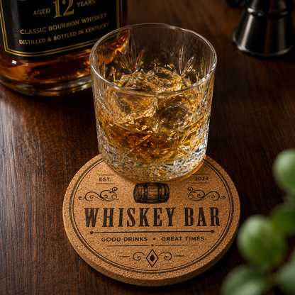 Oak Reserve Cork Coaster