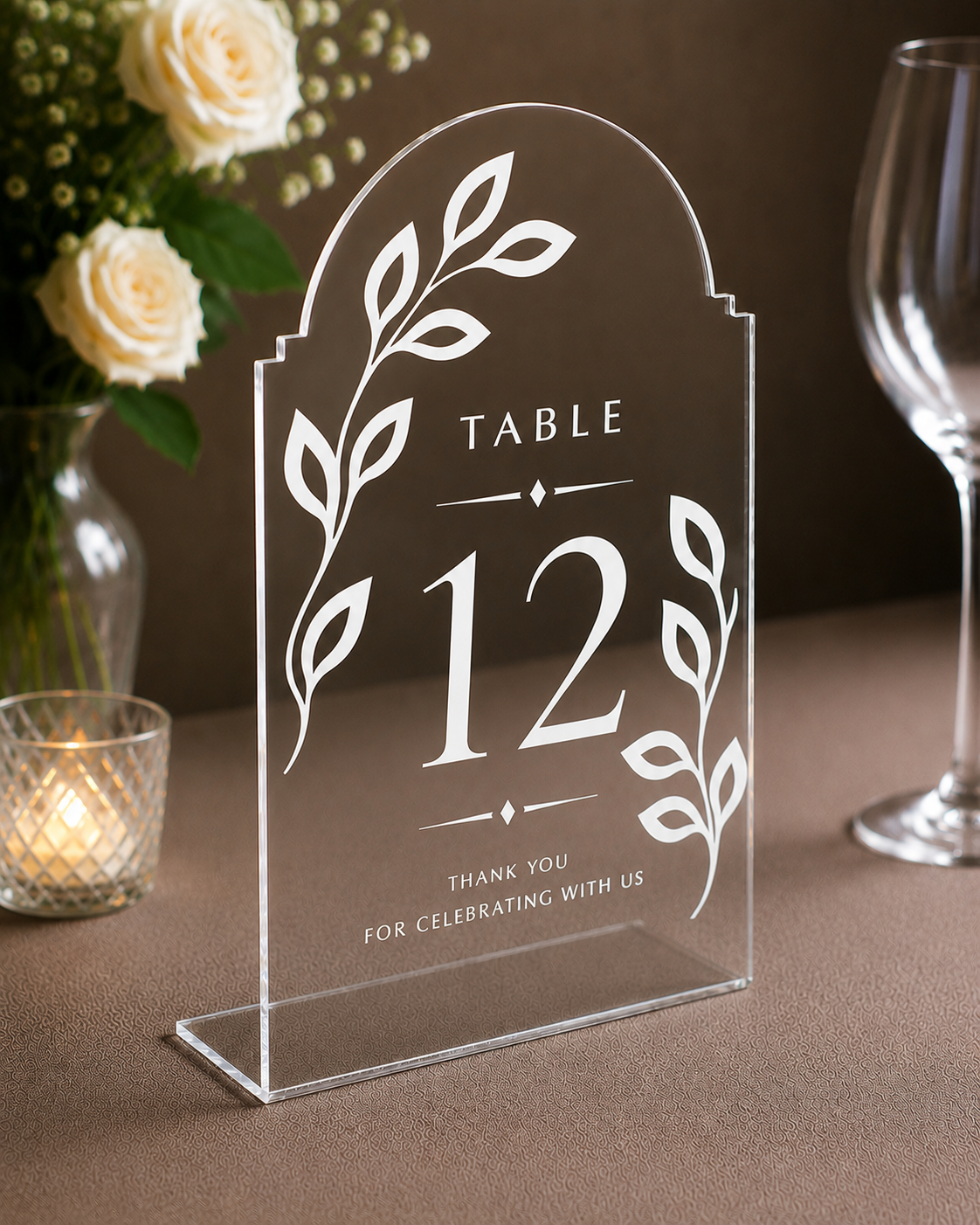 Roselle Table Sign