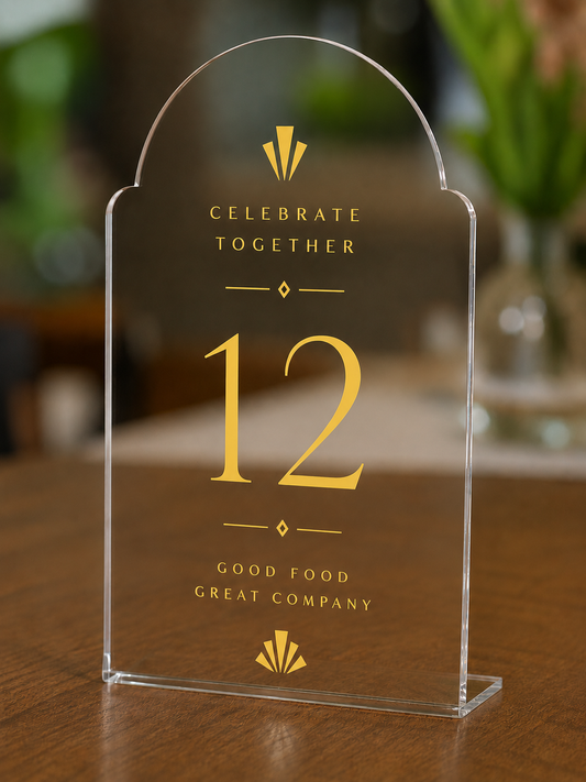 Grand Pavilion Table Marker