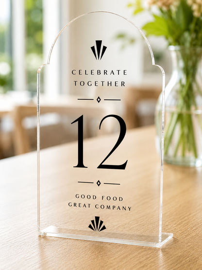 Grand Pavilion Table Marker