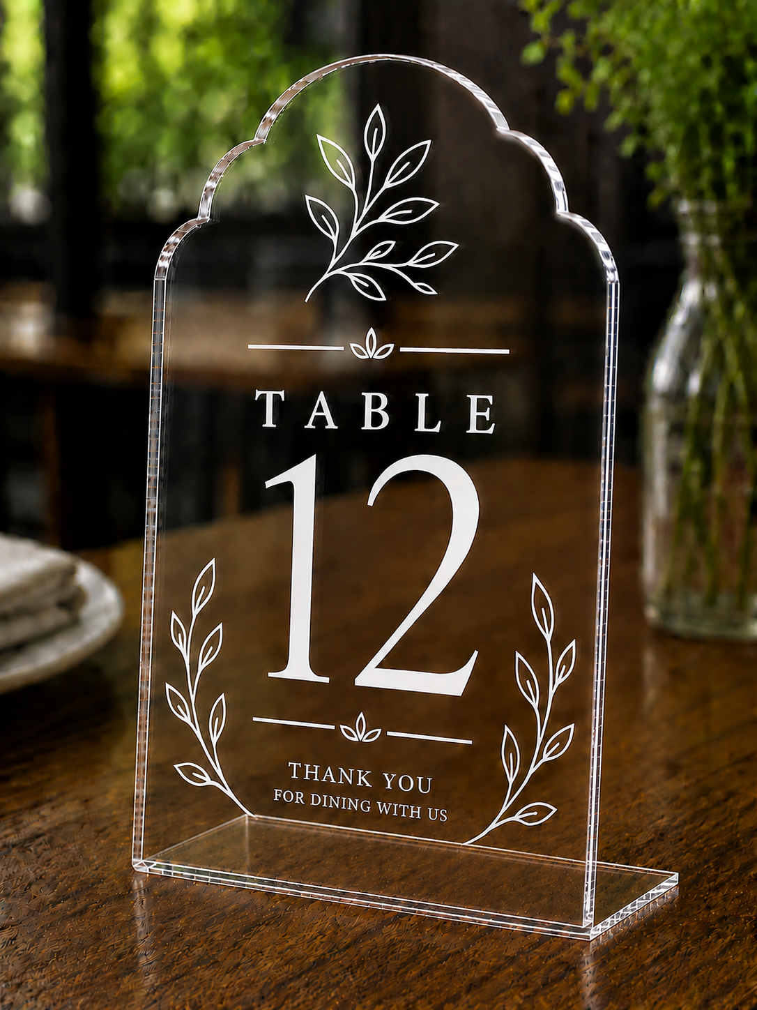 Harbor Arch Table Marker