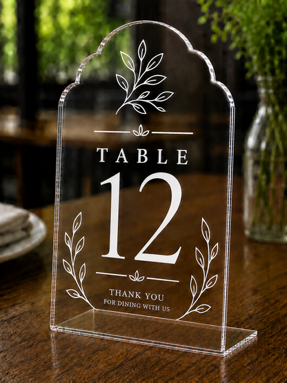 Harbor Arch Table Marker