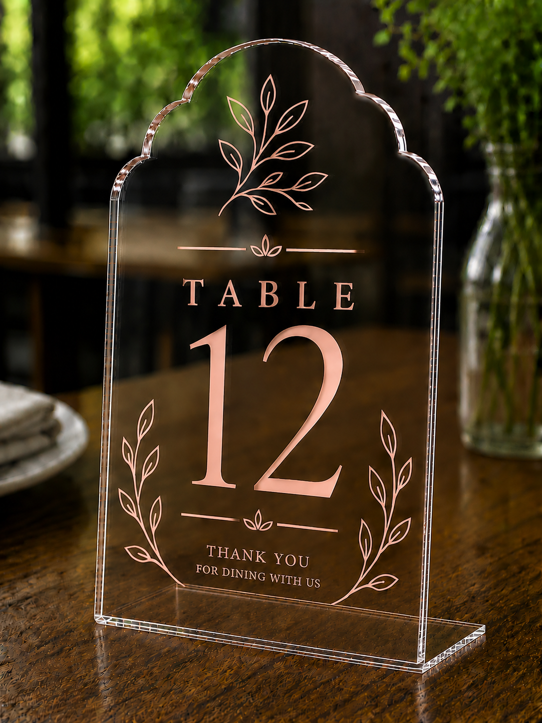 Harbor Arch Table Marker