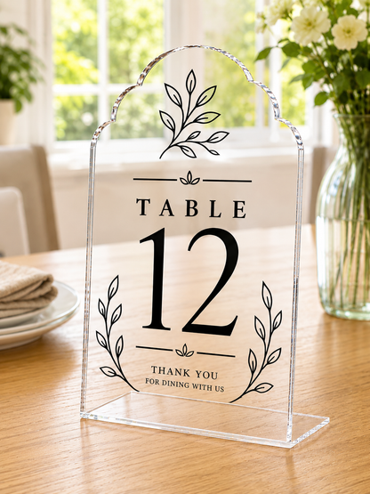 Harbor Arch Table Marker
