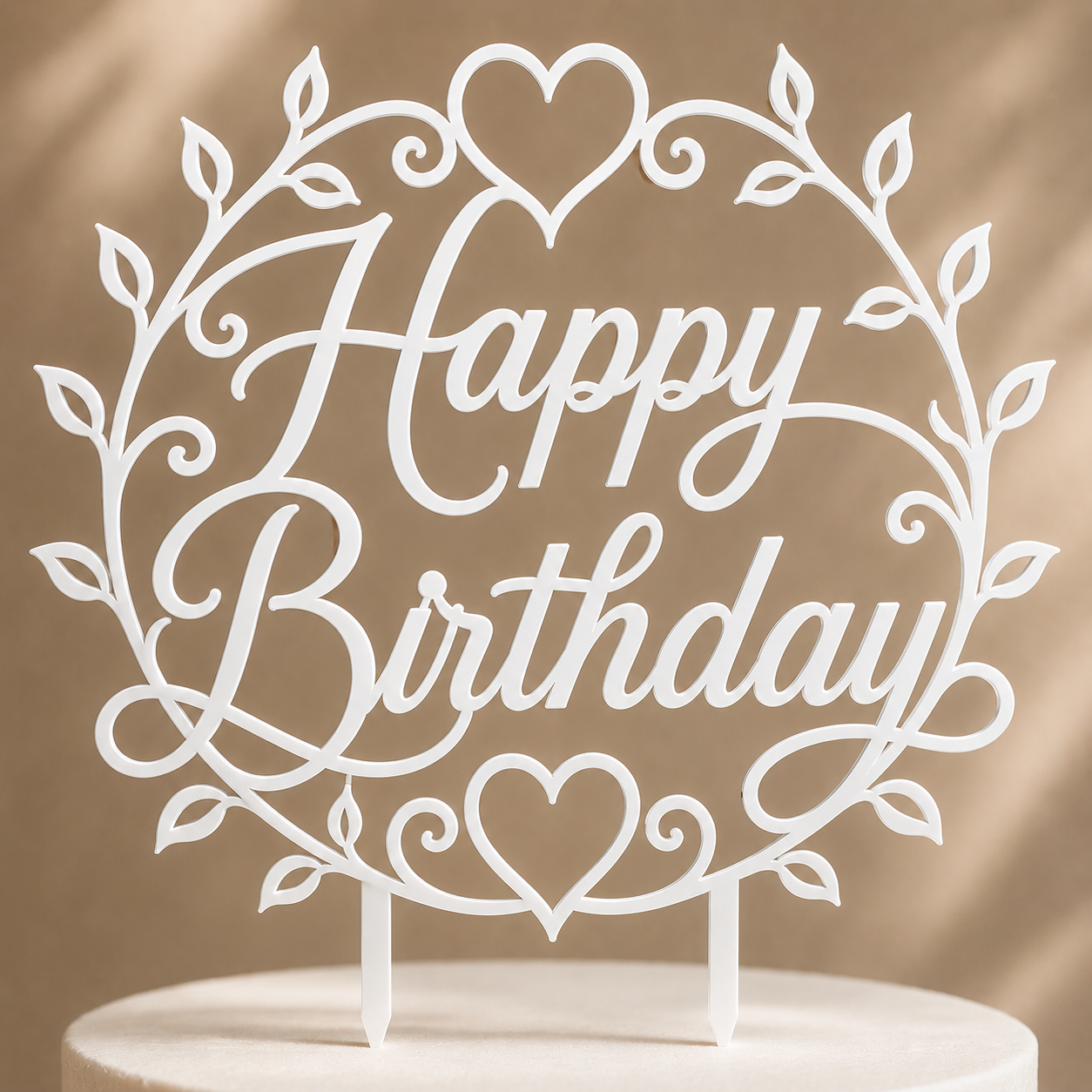 Happy Birthday Cake Topper