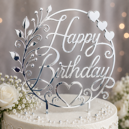 Happy Birthday Cake Topper