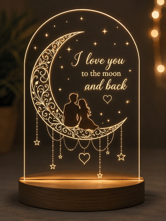 Moonlit Dreams LED Lamp
