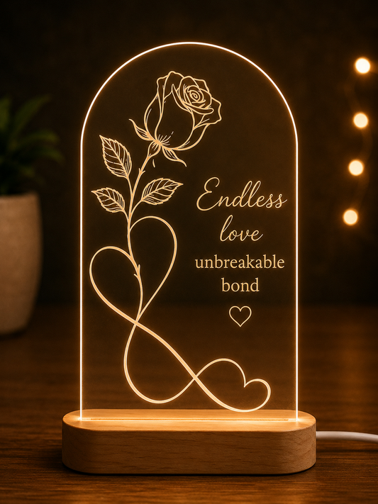Endless Love LED Lamp