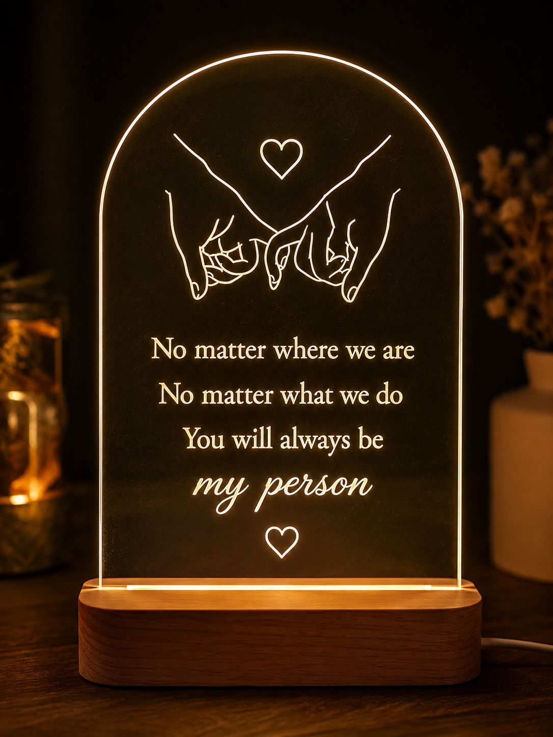 Always My Person LED Lamp