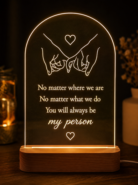 Always My Person LED Lamp