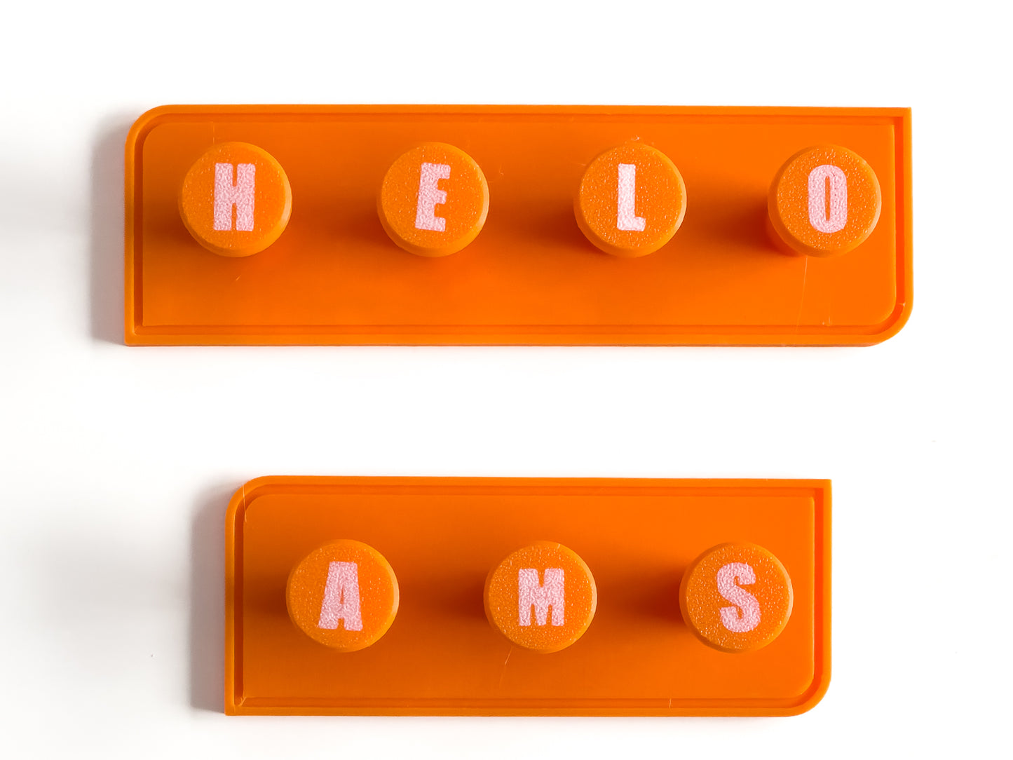 Personalized Towel Hook: 3D Printed PLA Plastic, Wall Mounted