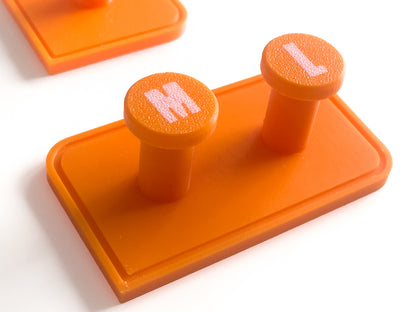 Personalized Towel Hook: 3D Printed PLA Plastic, Wall Mounted