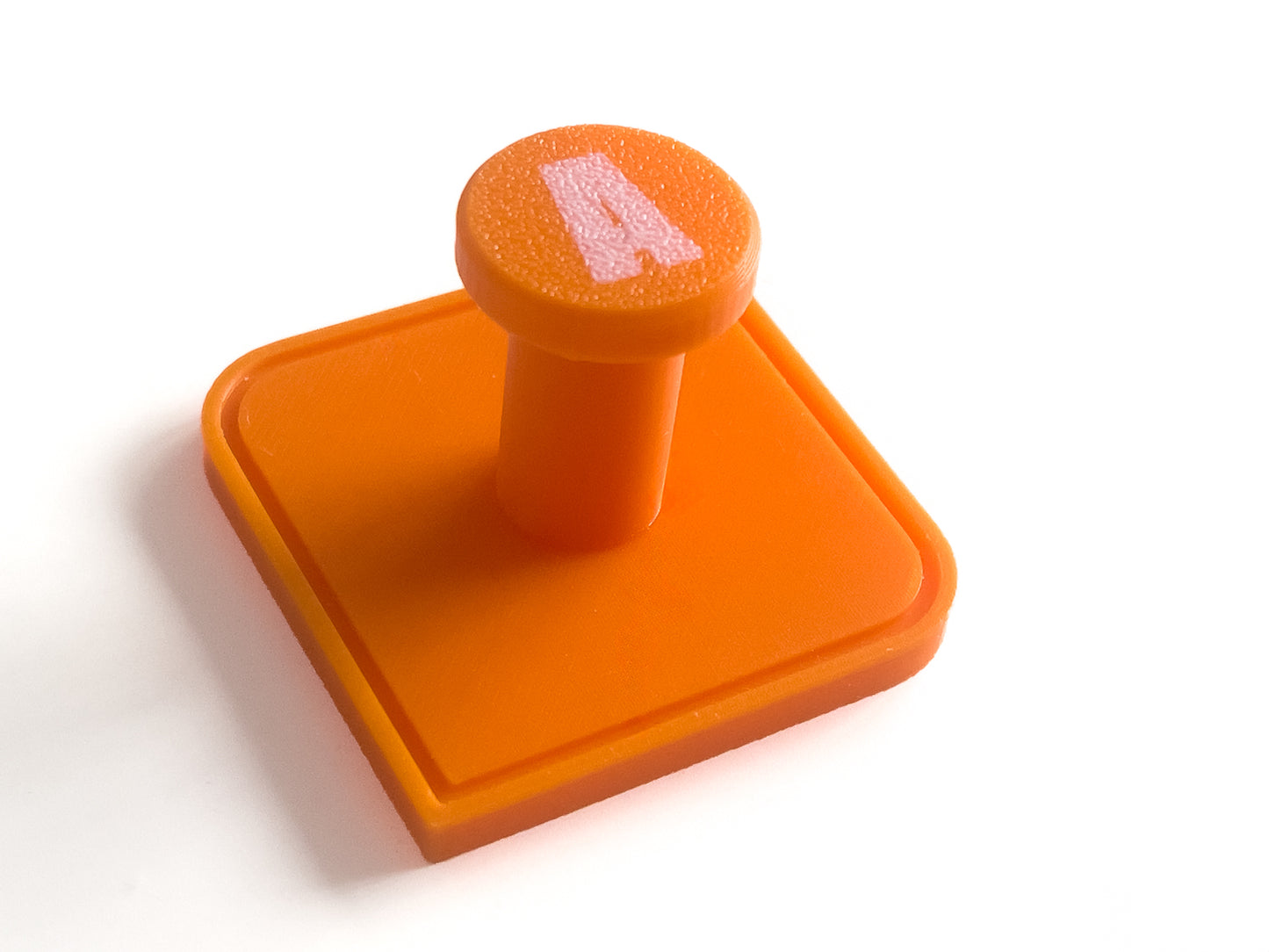 Personalized Towel Hook: 3D Printed PLA Plastic, Wall Mounted