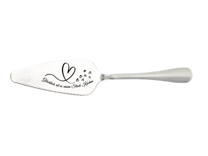 Personalized Cake Server Set – Engraved Stainless Steel Wedding Gift