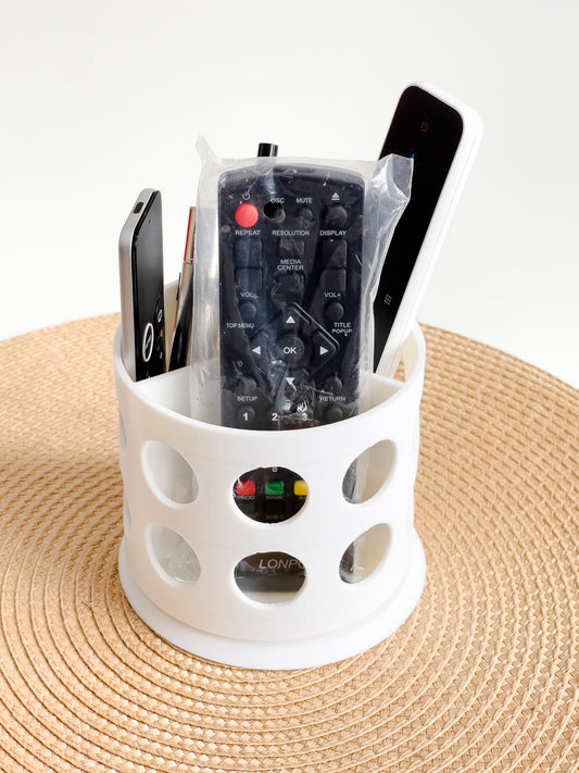 360 Rotatable Remote Control Organizer