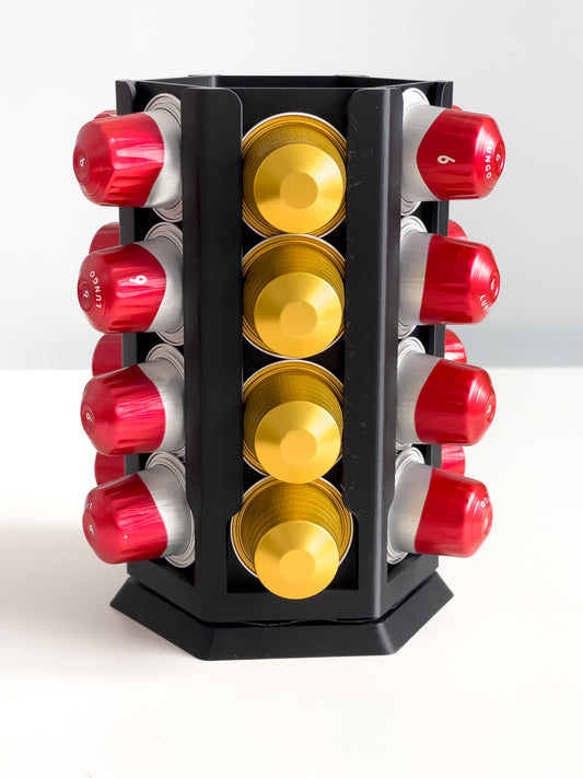 360 Rotatable Nespresso Storage Rack