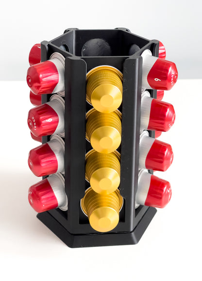 360 Rotatable Nespresso Storage Rack
