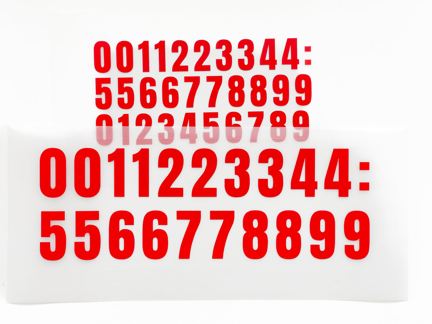 Custom Vinyl Number Set