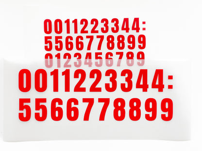 Custom Vinyl Number Set