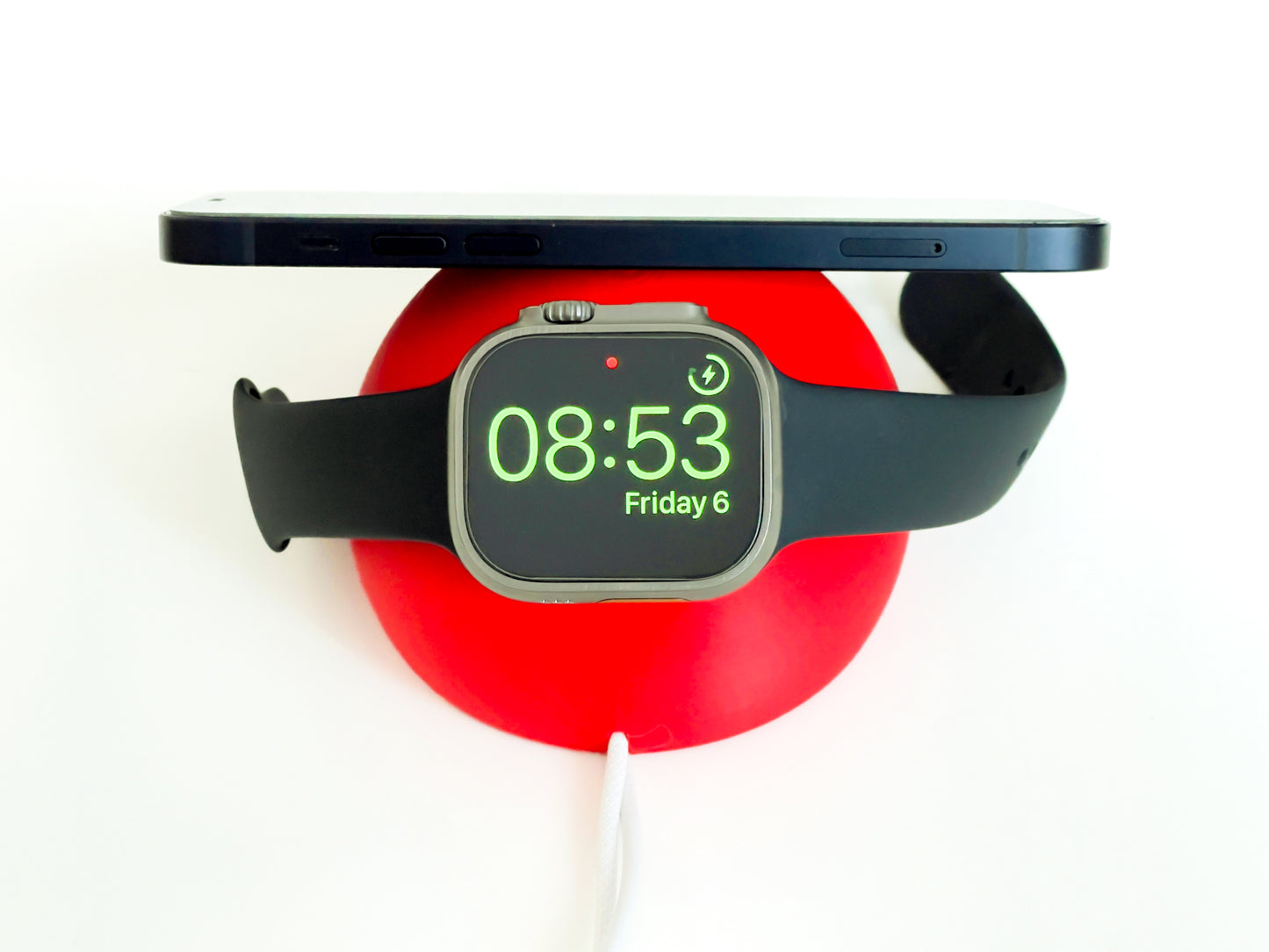 2-in-1 Magnetic Phone & Smartwatch Charging Stand
