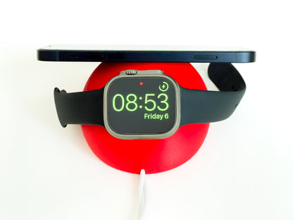 2-in-1 Magnetic Phone & Smartwatch Charging Stand