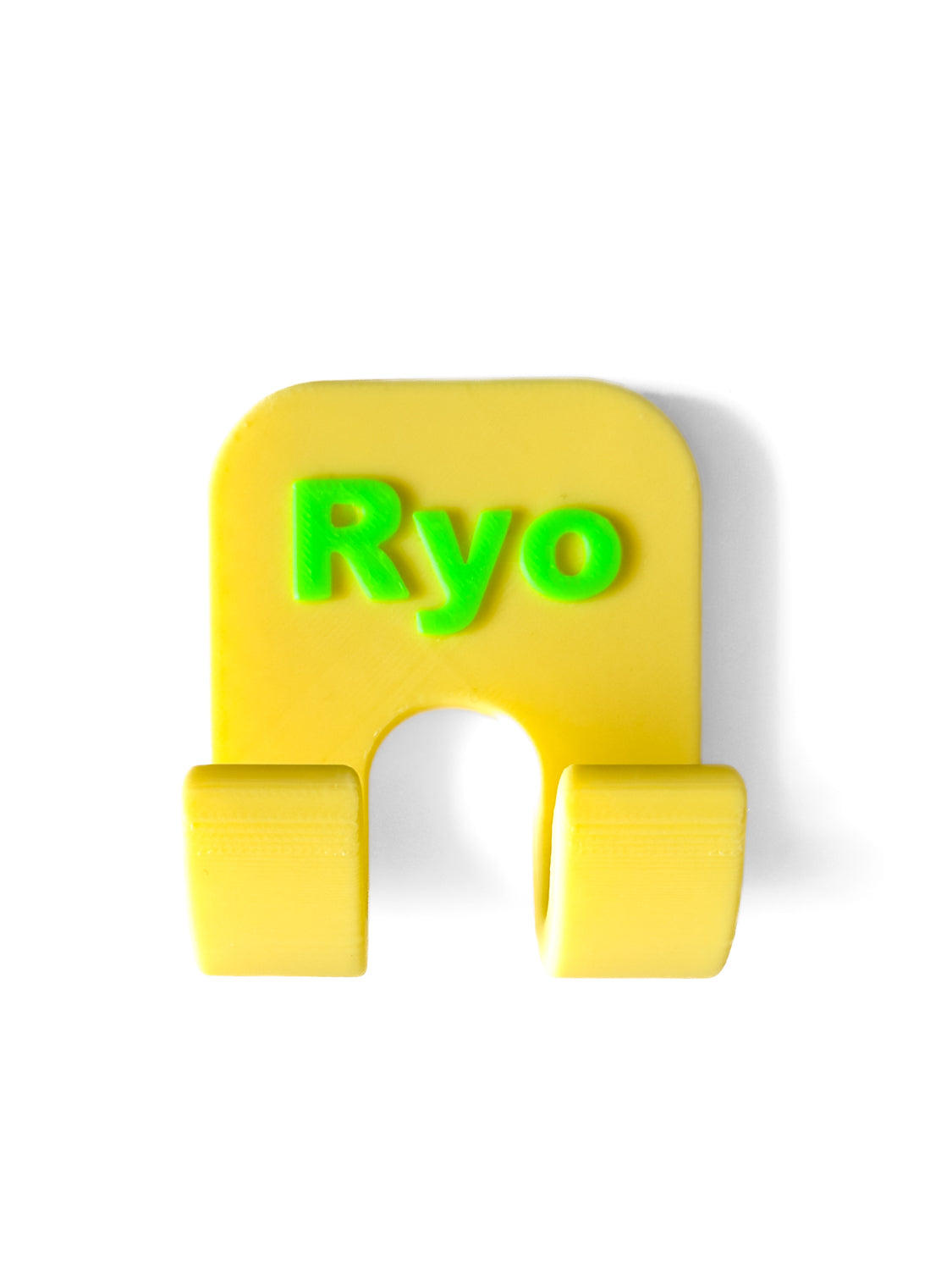 Personalized Towel Holder for 2 – 3D Printed Wall Mount, Multiple Colors