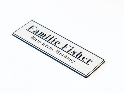 Family Name Tag for Letterbox