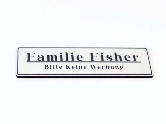 Family Name Tag for Letterbox