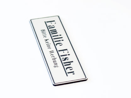Family Name Tag for Letterbox