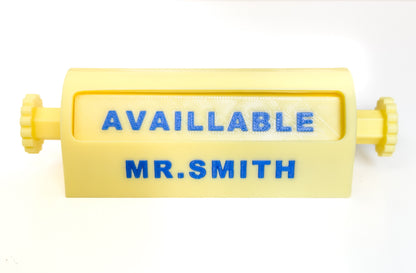 Personalized Desktop Status Sign – Do Not Disturb