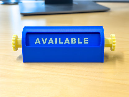 Personalized Desktop Status Sign – Do Not Disturb