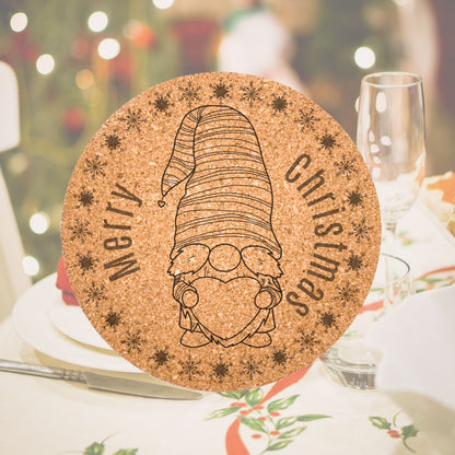 Christmas gnomes - Coffee coasters personalised