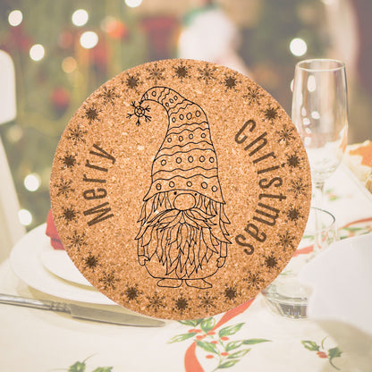 Christmas gnomes - Coffee coasters personalised