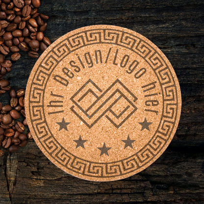 Christmas gnomes - Coffee coasters personalised