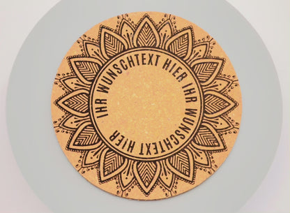Personalized Coffee coasters with text