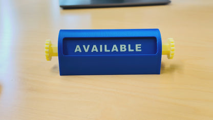Personalized Desktop Status Sign – Do Not Disturb